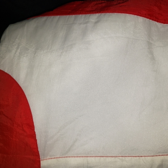 Vintage 90's Russell Locker Line NBA Chicago Bulls Red Zippered Jacket Mens XXL - Picture 8 of 14